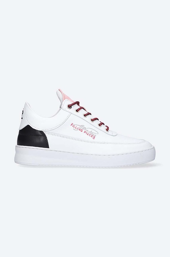 Filling Pieces leather sneakers Low Eva Mix flat white 51325071937