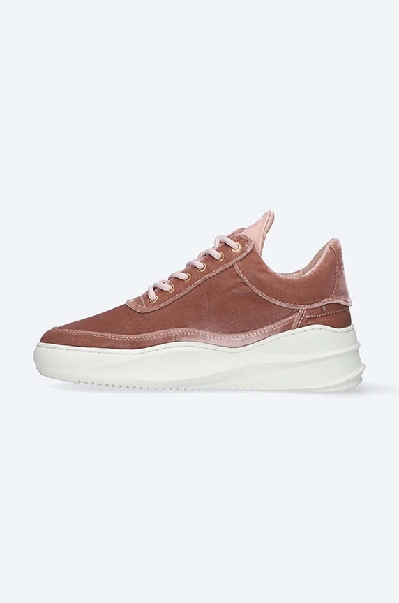 Obuwie Filling Pieces sneakersy Low Top Sky Velvet 51427611888 brązowy