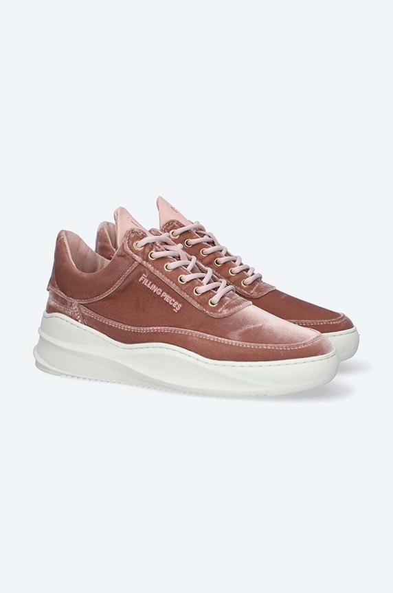 Filling Pieces sneakersy Low Top Sky Velvet 51427611888 brązowy