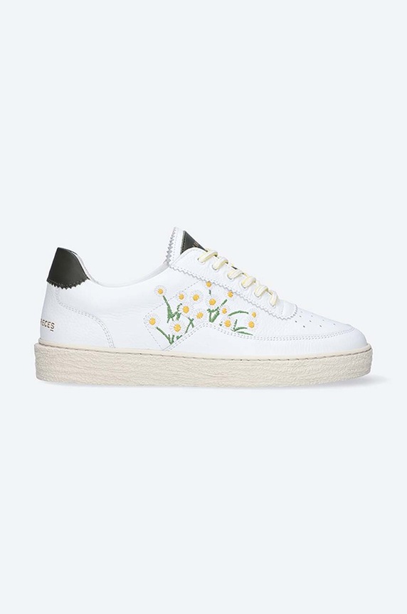 Filling Pieces suede sneakers low white 69833381901