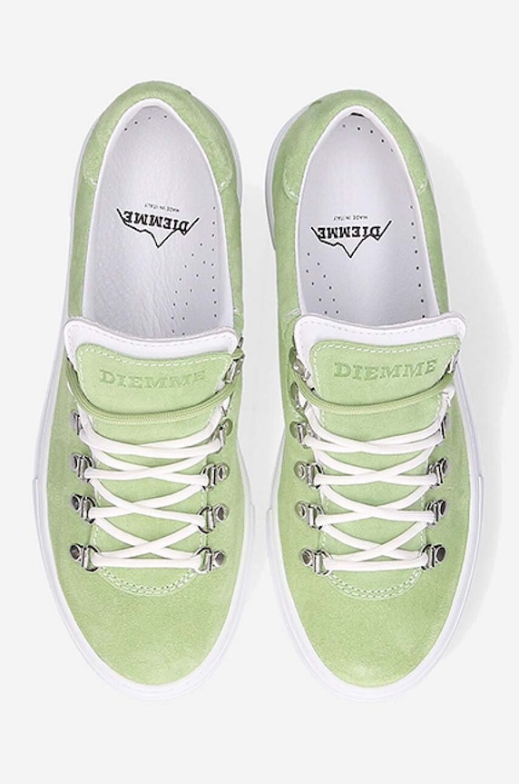 Diemme suede sneakers Marostica green DI2201ML10