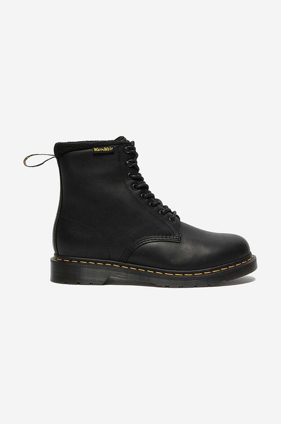 Dr. Martens botki skórzane 1460 Pascal płaski czarny DM27084001