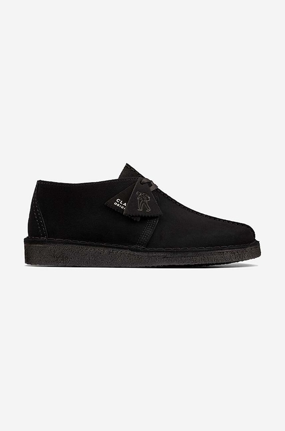 scarpe in camoscio flat nero 26165566