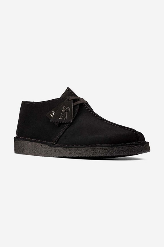 scarpe in camoscio nero 26165566