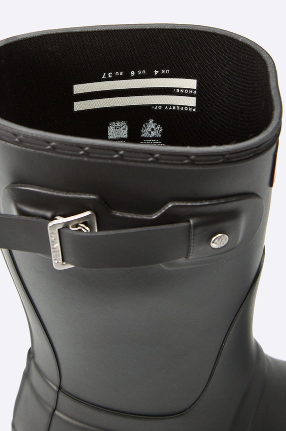 Hunter - Gumáky Original Short WFS1000RMA.BLK čierna