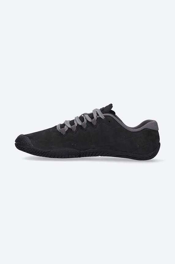 Обувки Половинки обувки от велур Merrell Vapor Glove 3 Luna Luna J003422 J003422 черен