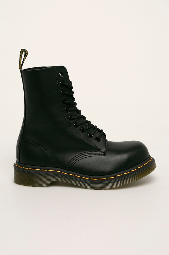 Dr. Martens - Botki 1919 Fine Haircell płaski czarny 10105001.1919
