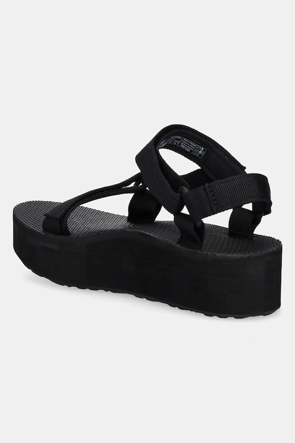 Cipők Teva - Szandál Flatform Universal BLK 1008844.BLK fekete