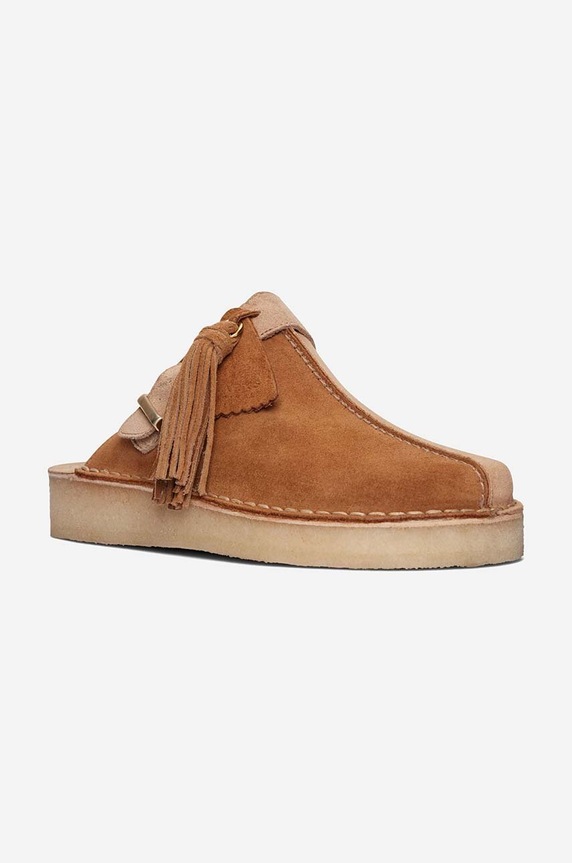 Clarks suede sliders Trek Mule brown 26169975
