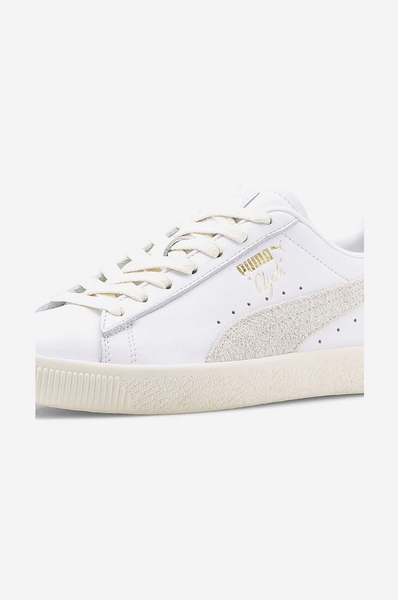 Puma sneakersy skórzane Clyde Base 390091.01 biały
