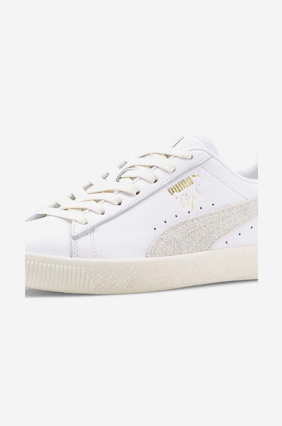 Puma sneakersy skórzane Clyde Base 390091.01 biały