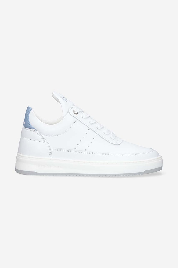 Filling Pieces sneakers din piele Low top Bianco plată alb 10127793008
