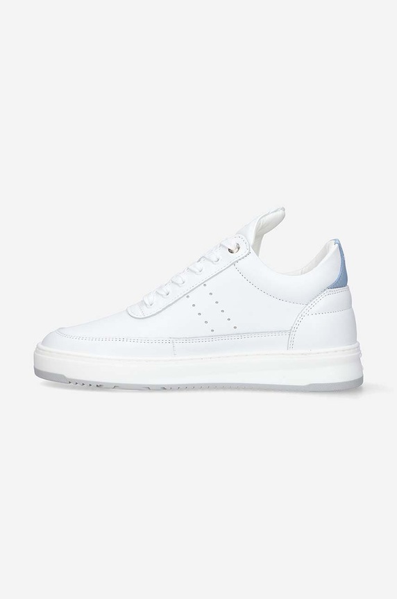 Încălțăminte Filling Pieces sneakers din piele Low top Bianco 10127793008 alb