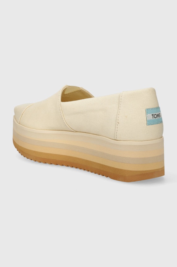 Obuwie Toms espadryle 10019681 beżowy