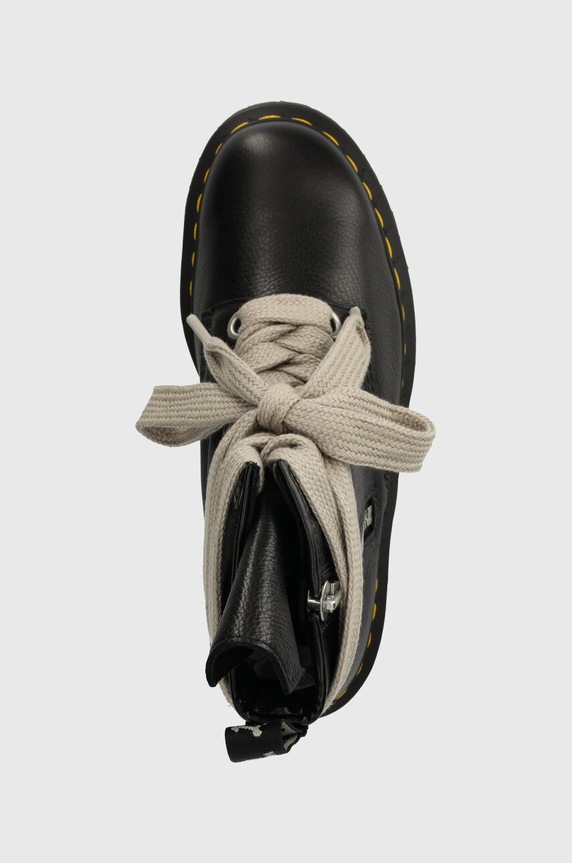 Dr. Martens leather biker boots x Rick Owens black DW02B3802
