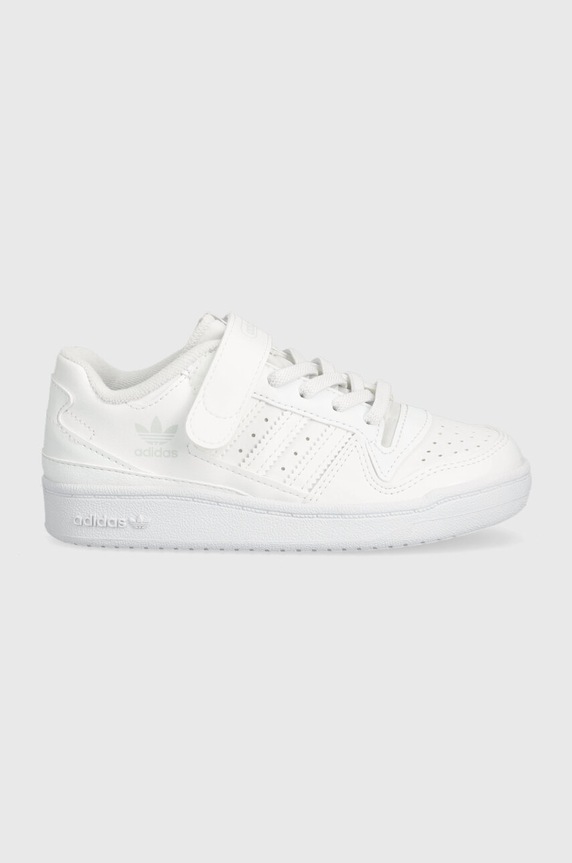 Dětské sneakers boty adidas Originals plochá bílá FY7981