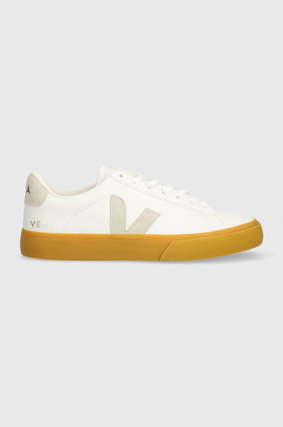 Veja sneakersy skórzane Campo płaska biały CP0503147A