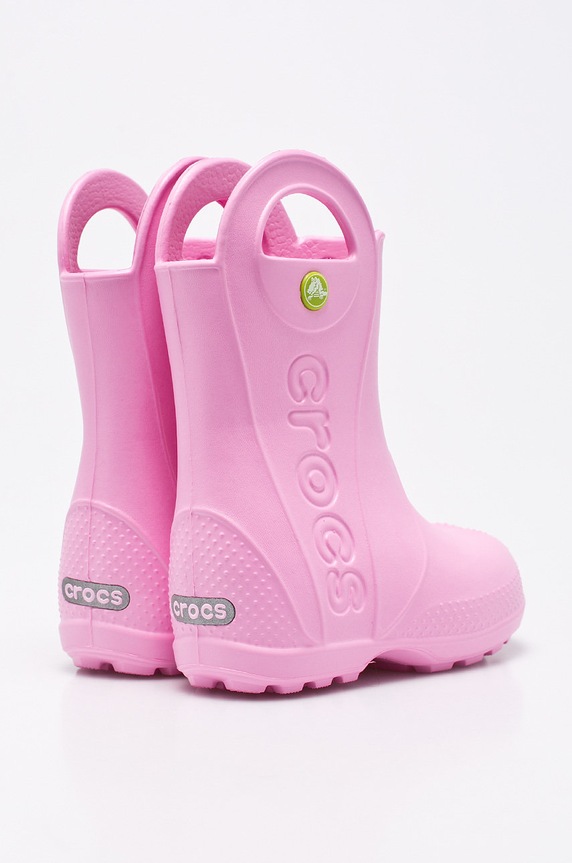 Crocs - Kalosze dziecięce różowy 12803.carnation
