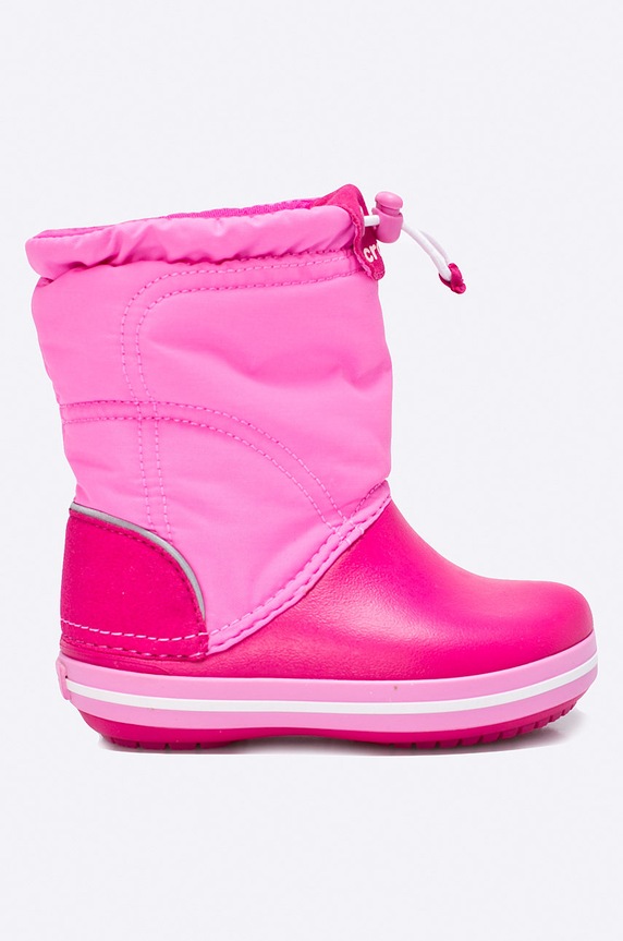 Crocs - Дитячі зимові черевики рожевий 203509.CANDY.PINK