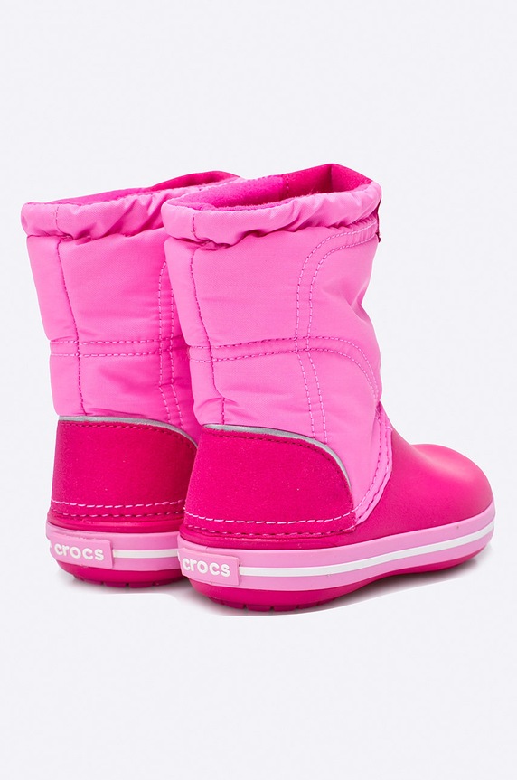 Crocs - Дитячі зимові черевики рожевий 203509.CANDY.PINK