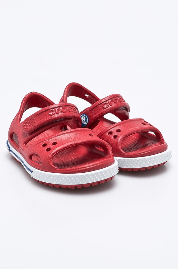 Crocs - Sandały dziecięce 14854.PepperBlueJean czerwony AA00
