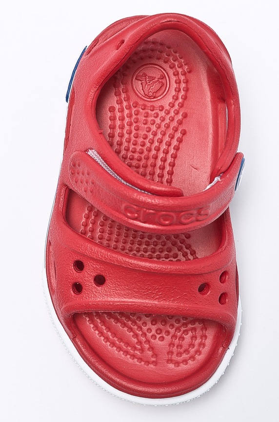 Crocs - Sandały dziecięce 14854.PepperBlueJean czerwony