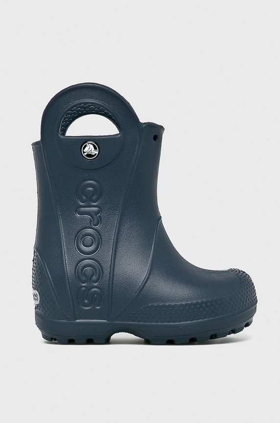 Crocs - Gyerek gumicsizma sötétkék 12803.HANDLE.RAIN.NAVY