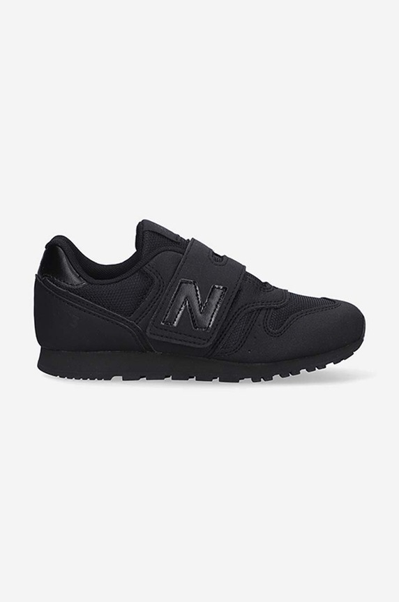 New Balance sneakers pentru copii YZ373JM2 imitatie de piele intoarsa negru YZ373JM2