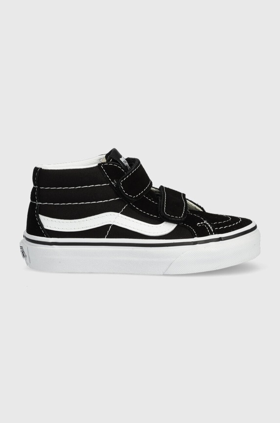 Vans gyerek sportcipő UY SK8-Mid Reissue V VN00018TBD61 nappa bőr fekete VN00018T
