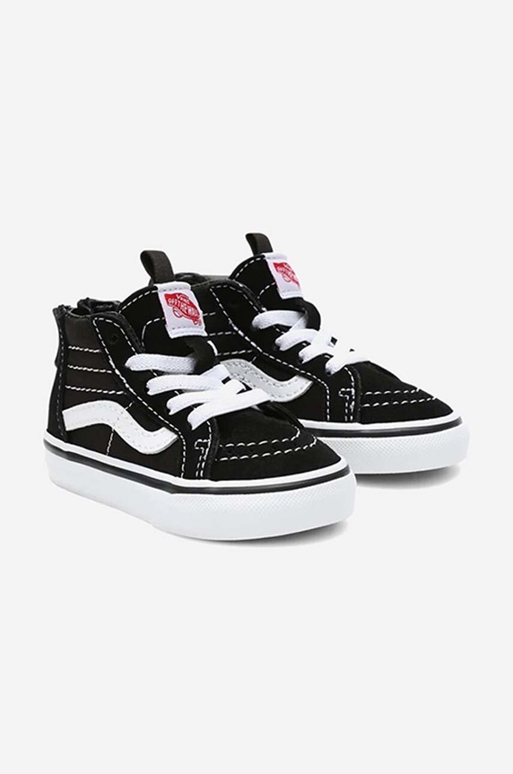 Παιδικά πάνινα παπούτσια Vans VN000XG5 TD SK8-Hi Zip μαύρο VN000XG5
