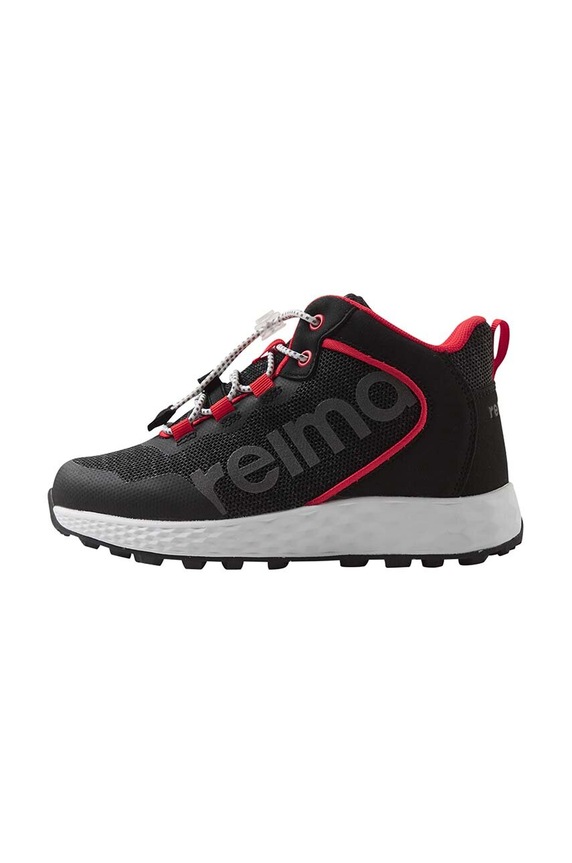 Reima buty dziecięce Edistys imitacja skóry licowej czarny 5400008B