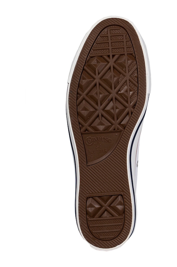 Converse teniși de piele C132169 alb