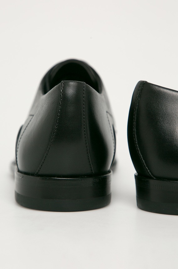 Încălțăminte Hugo - Pantofi de piele 50419898.NOS negru