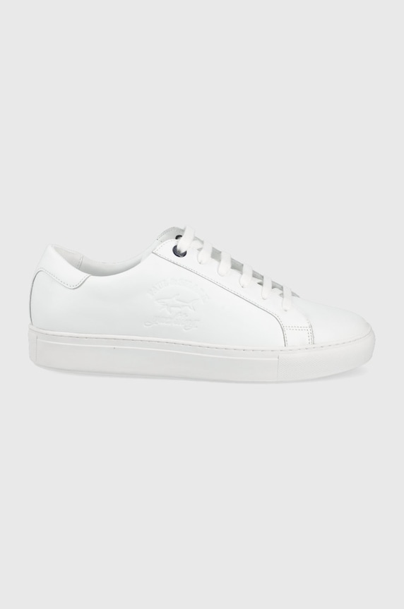 Paul&Shark buty skórzane biały C0P8000.10.WHITE