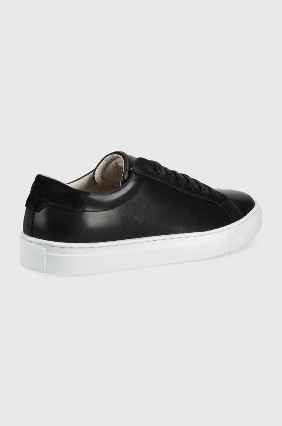 Jack & Jones buty skórzane 12202714.Black czarny AA00