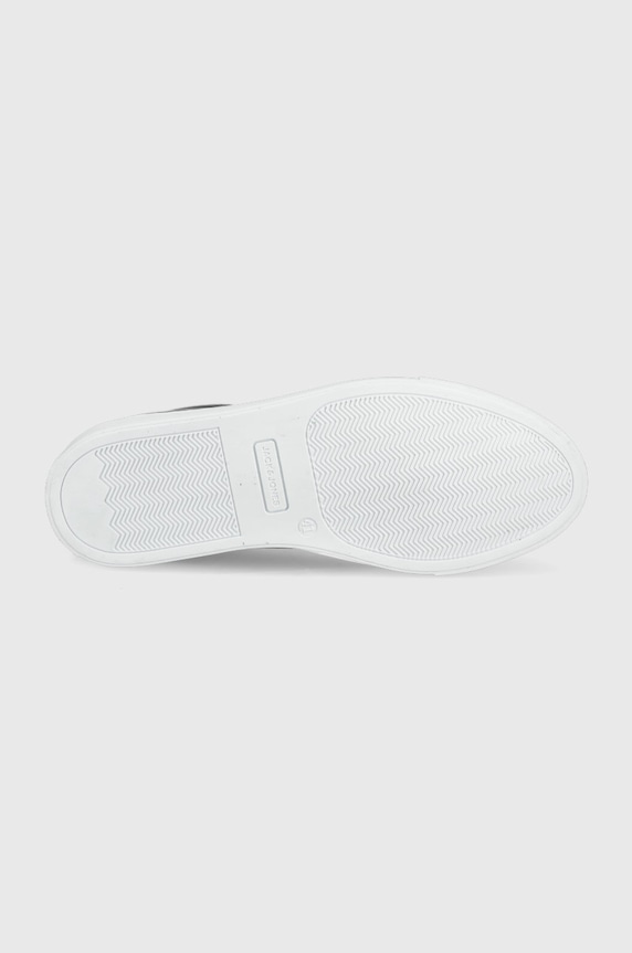 Jack & Jones buty skórzane 12202714.Black czarny