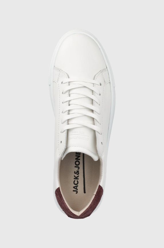 Jack & Jones buty skórzane biały 12202714.White