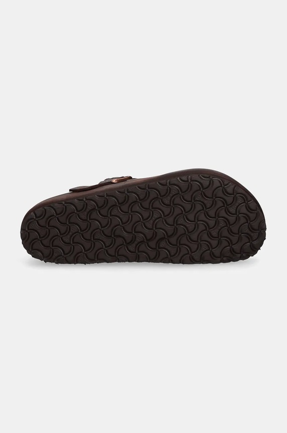 Birkenstock London Corduroy scarpe da uomo in nubuk 166531.HAB marrone