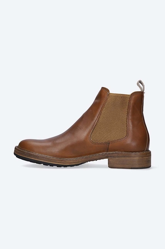 Shoes Astorflex leather chelsea boots WILFLEX 710 WILFLEX.710 brown