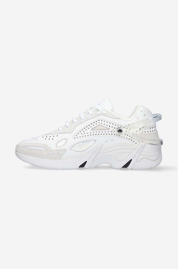 Shoes Raf Simons leather sneakers Cylon HR740007S.0061 white