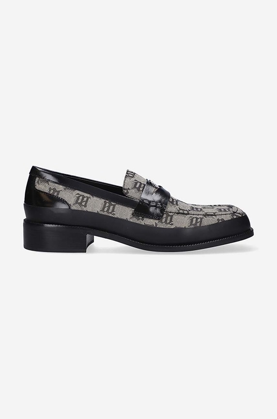 MISBHV loafers The Brutalist grain leather beige 022BM408