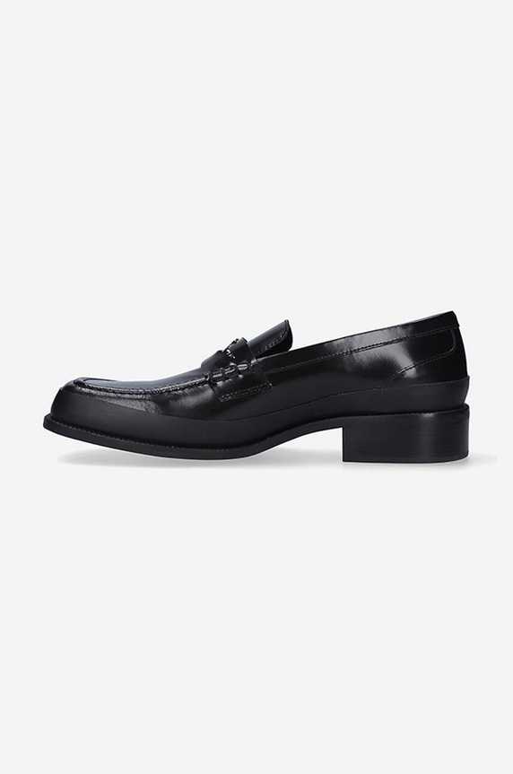 Shoes MISBHV leather loafers The Brutalist 3021BM203 black