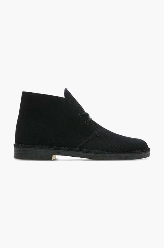 ClarksOriginals scarpe in camoscio Desert Boot casual nero 26155480