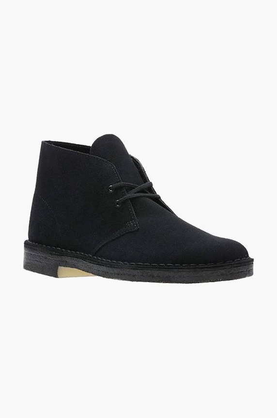 ClarksOriginals scarpe in camoscio Desert Boot nero 26155480