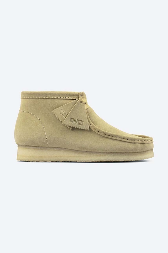 Clarks Originals półbuty zamszowe Wallabee Boot casual multicolor 26155516
