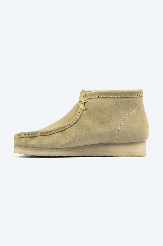 Obuwie Clarks Originals półbuty zamszowe Wallabee Boot 26155516 multicolor