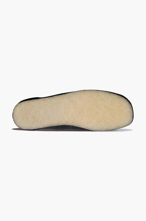 Замшеві туфлі Clarks Wallabee 26155517 чорний AA00