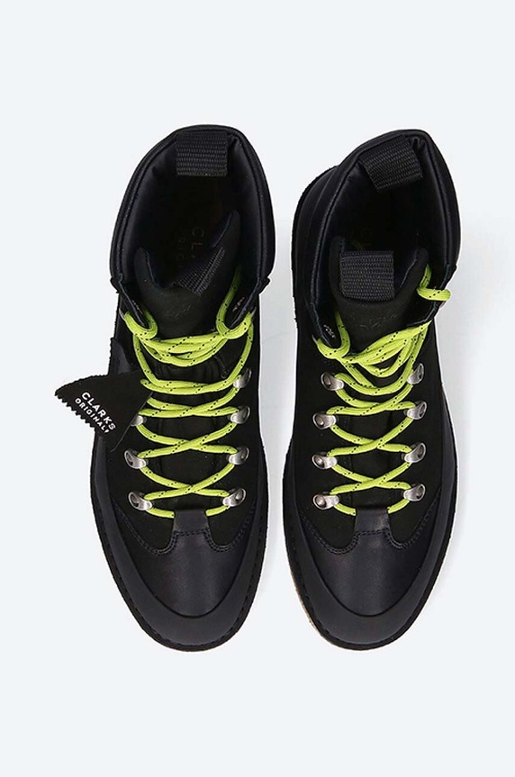 Clarks leather shoes Desert Coal Hike black 26162091