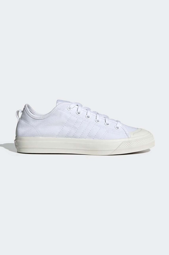 Πάνινα παπούτσια adidas Originals Nizza RF λευκό EF1883