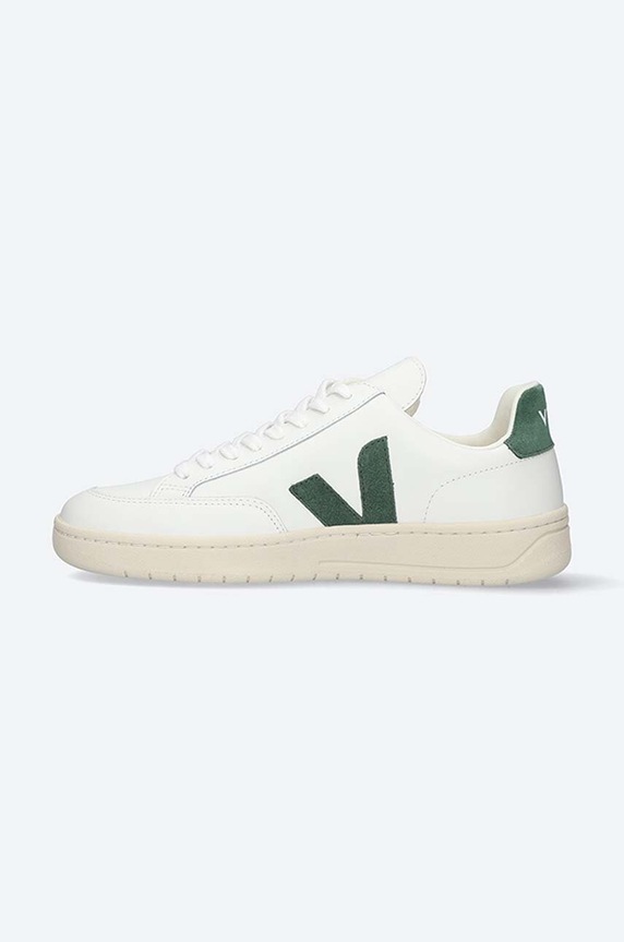 Παπούτσια Δερμάτινα sneakers Veja V-12 XD022336 λευκό